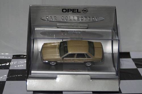 Schuco opel car collection opel senator gold 1:43