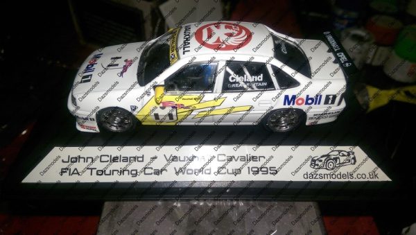 Racing Replicas Code 3 Vauxhall Cavalier 1995 Fia Touring Car World Cup J.Cleland