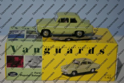 VanguardsFordPopularSaloonVASunburstYellow:Scale