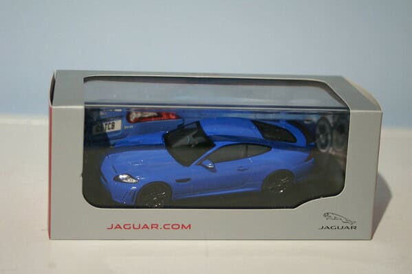 Ixo jaguar xkr-s blue 1:43 diecast jdcaxkrs