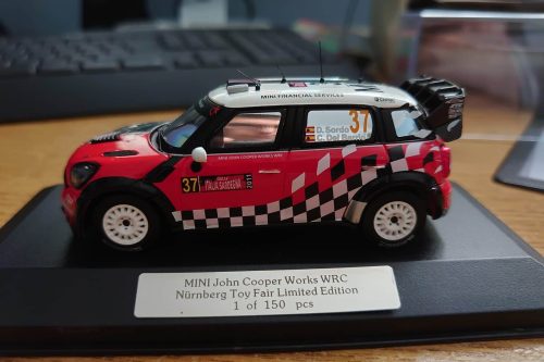Ixo mini john cooper works wrc nurnberg toy fair limited edition 1 of 150 1:43
