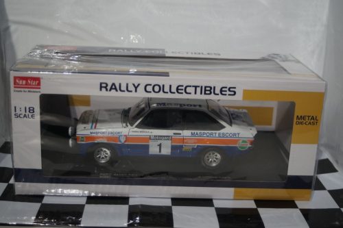 SunStar Ford Escort MK2 RS1800 Rally New Zealand 1979 4850 1:18 Scale