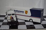 Ixo man bussing racing transporter rothmans porsche ttr022 1:43
