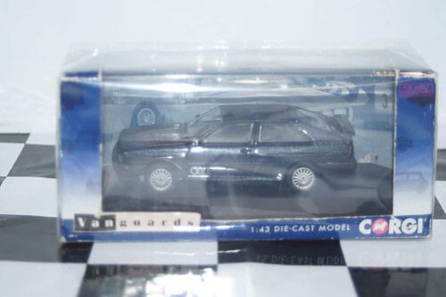 Vanguards audi quattro mk2 blue 1990 va12900 1:43 scale