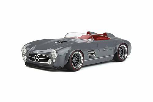 Gt spirit mercedes s-klub speedster grey 1:18 resin gt383