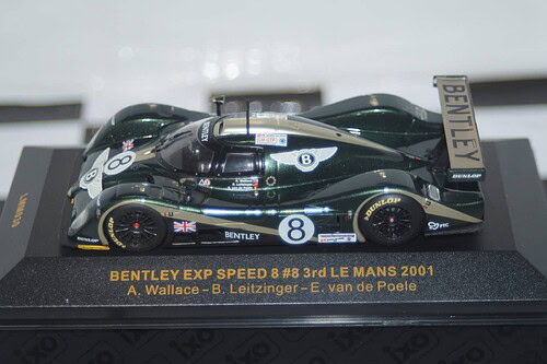 Ixo bentley speed 8 le mans 2001 1:43 lmm030