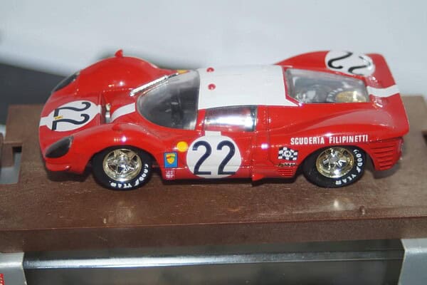 Brumm ferrari 330 p4 1967 filipinetti red r161