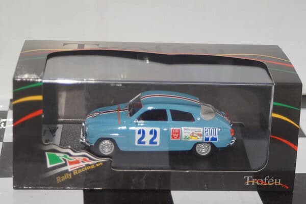 Trofeu saab 96 official car 12h sebring 1961 rr.us 07 in 1/43rd resin