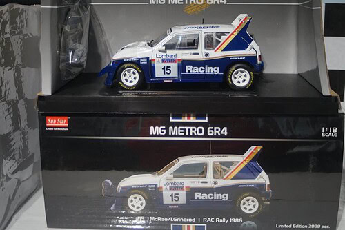 Sunstar MG Metro 6R4 RAC Rally 1986 J.Mcrae 5531 1:18