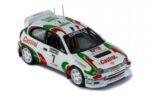Ixo toyota corolla wrc no7,toyota team europe,castrol,rac rally,25th anniversary edition,b.auriol rac394b
