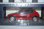 Norev peugeot 205 gti 1.9 pts rims 1991 red 1:18 scale 184848
