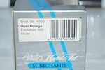 Minichamps opel omega evolution 500 red in 1:43 (wrong box)