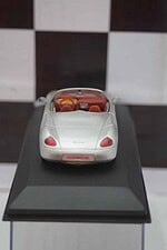 Minichamps porsche boxster silver, 430 063130 ,1:43