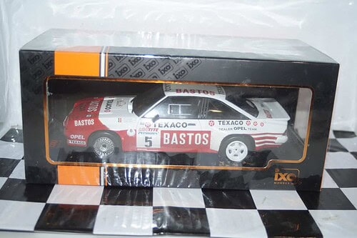 Ixo opel manta 400 rally ypres #5 1985 1:18 18rmc134.22