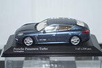 Minichamps porsche panamera turbo blue 2009, 400 068270 ,1:43