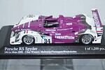 Minichamps porsche rs spyder 24h le mans 2008, 400 086834 ,1:43