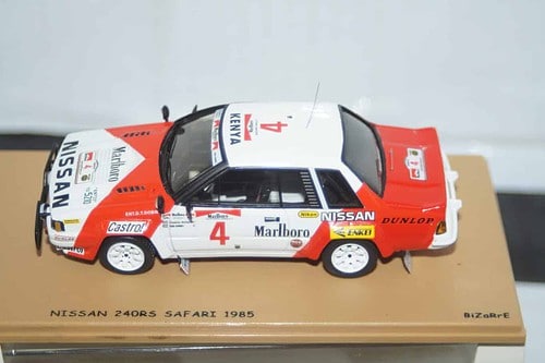 Bizarre nissan 240rs #4 safari 1985 mehta ref bz338