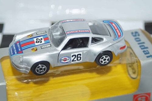 Norev  porsche 911 #26 in silver 1:43 scale