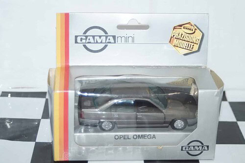 Gama opel omega vauxhall carlton 1989 grey 1130 in 1:43 scale 1st issue