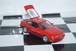 Schuco opel / vauxhall calibra in red in 1:43 scale