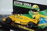 Minichamps lotus 99 t honda turbo 1987 ayrton senna collection in 1:43