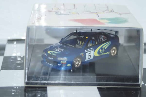 Trofeu subaru impreza wrc 1999 1st rac #5 burns ref 1116