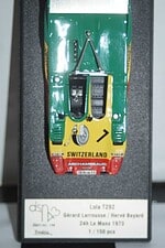 Trofeu lola t292 24h le mans #7 1973 g.larrousse 1/43 dsn1:43-156