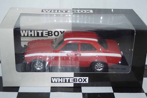 Whitebox ford escort mk1 rs1600 in red 1:24 wb124199