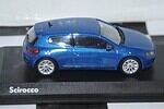 Norev (dealer box) volkswagen scirocco blue 1:43 diecast 1k8099300r5z