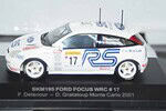 Vitesse/skid ford focus wrc #17 monte carlo 2001 delacour skm195 1/43 wrong sleeve