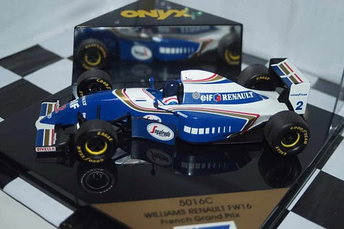 Onyx f1 1:24 5016c williams renault fw16 french gp