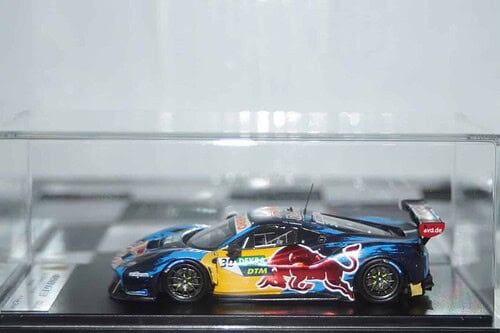 Looksmart ferrari 488 gt3 evo red bull af corse 2021 #30 1/43 scale lsrc125