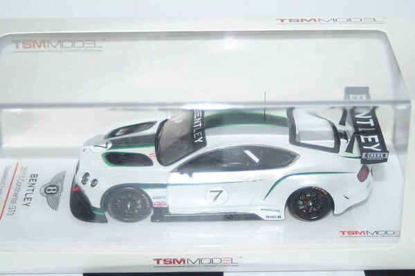 True scale models bentley continental gt3 goodwood 2013 1:43 resin tsm144314