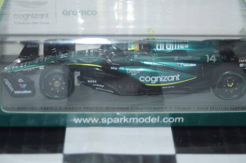 Spark aston martin amr23 2nd dutch gp 2023 #14 f.alonso 1:43 ref s8924