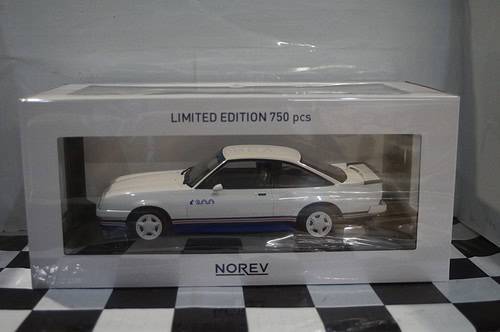 Norev opel manta i200 white 1984 1:18 scale 183300 ltd
