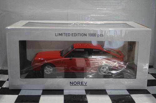 Norev opel manta cc gt/e red 1982 1:18 scale 183315 ltd