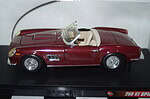 Hotwheels ferrari 250 gt california spider maroon 1:18th ref 25727