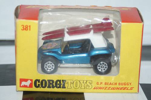 Corgi whizzwheels g.p beach buggy 381 1:32nd