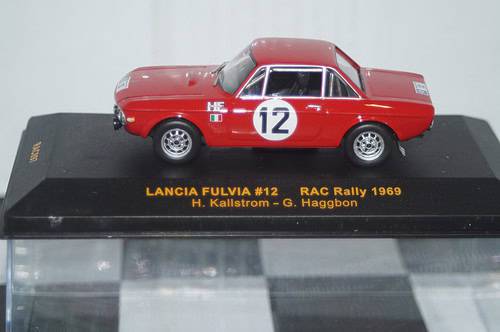 Ixo lancia fulvia rac rally 1969 #12 h.kallstrom 1:43 rac097 no sleeve