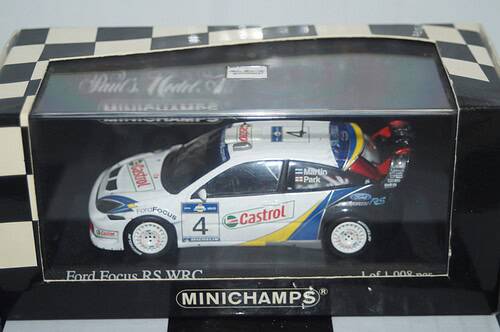 Minichamps ford rs 200 rally sweden 1986 grundel 430 868008,1:43