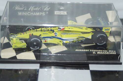 Minichamps minardi m02 g.maxxacane 430 000021 1:43