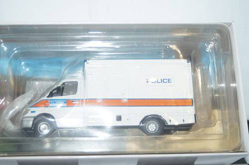 Fire brigade models mercedes sprinter - london police bomb van ref 02-01