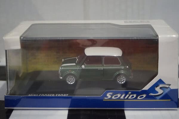 Solido mini cooper sport green 1994 1:43rd ref s4316601