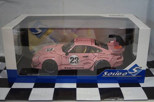 Solido porsche 911 993 rwb bodykit #23 pink pig coupe 2020 1:18 s1808503