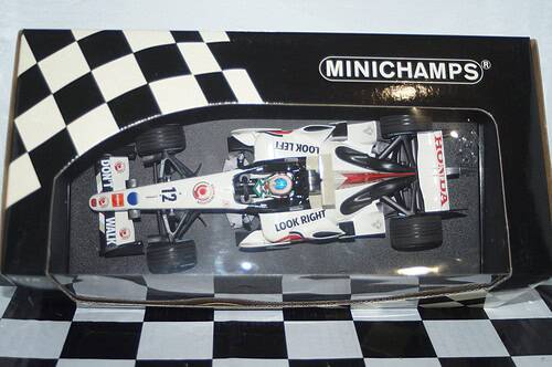 Minichamps honda racing team ra06 j.button 2006 100 060012 1:18
