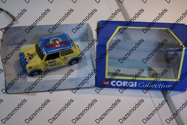 CorgiMiniNetworkQRallyYellowin:PlantBrothers&#;Signed
